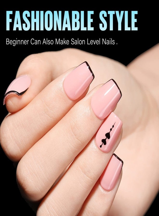 TOMICCA Short Coffin Nail Tips, 15 Sizes Full Cover Double Sided Matte Gel Nails, 240Pcs Acrylic Soft Pre Shaped Nail Tips Set for Nails Professional - Image 2